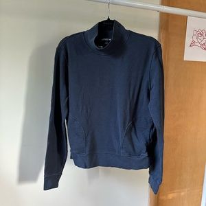 Navy Blue Toad&Co Turtle Neck